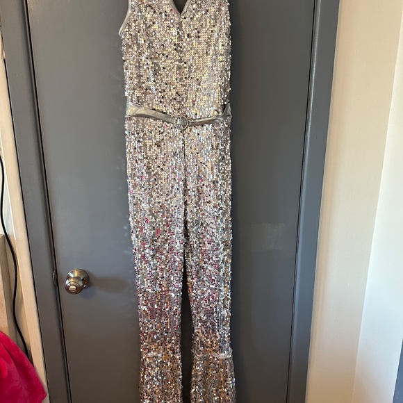 Weissman Showtime Costume Silver Medium Adult - Picture 2 of 8